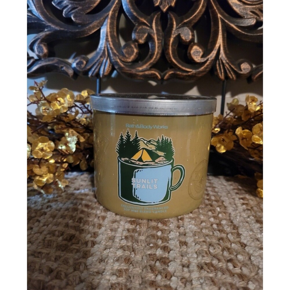 Bath & Body Works Sunlit Trails 3-wick Candle